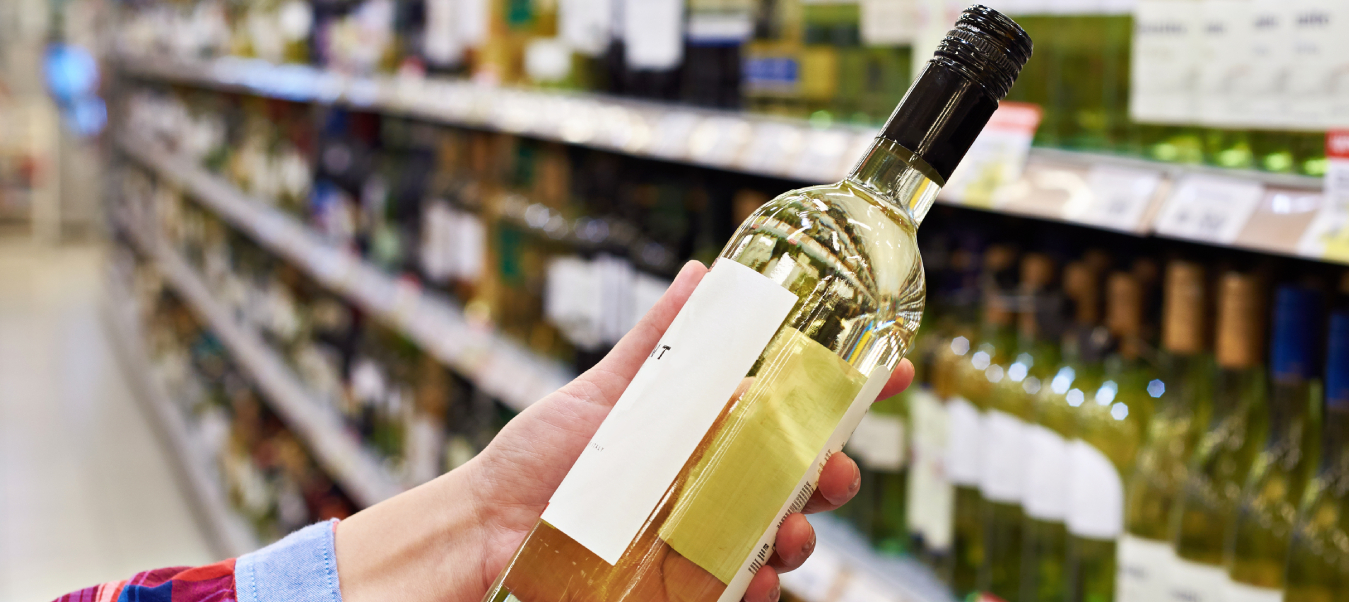 Etiquetas en bebidas alcohólicas